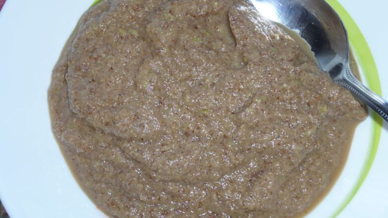 flax seed porridge slimming