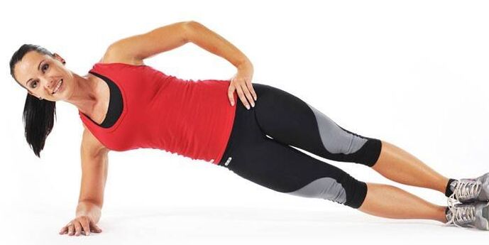 side plank to lose weight