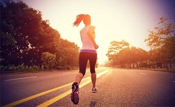 Cardiovascular training, such as running, helps burn leg fat. 
